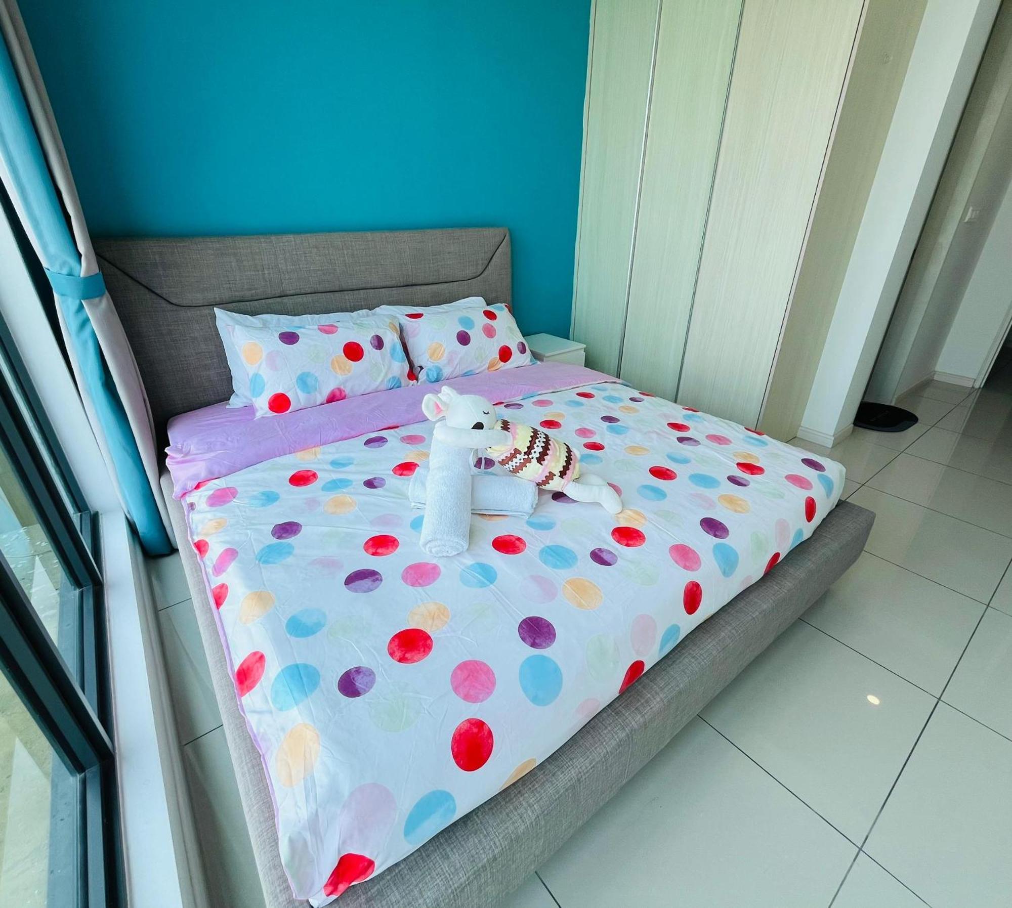 Apartment Elysia-near Gleaneagles & Legoland-2rb Warmq Max7pax-waterdispenser Nusajaya (Iskandar Puteri)