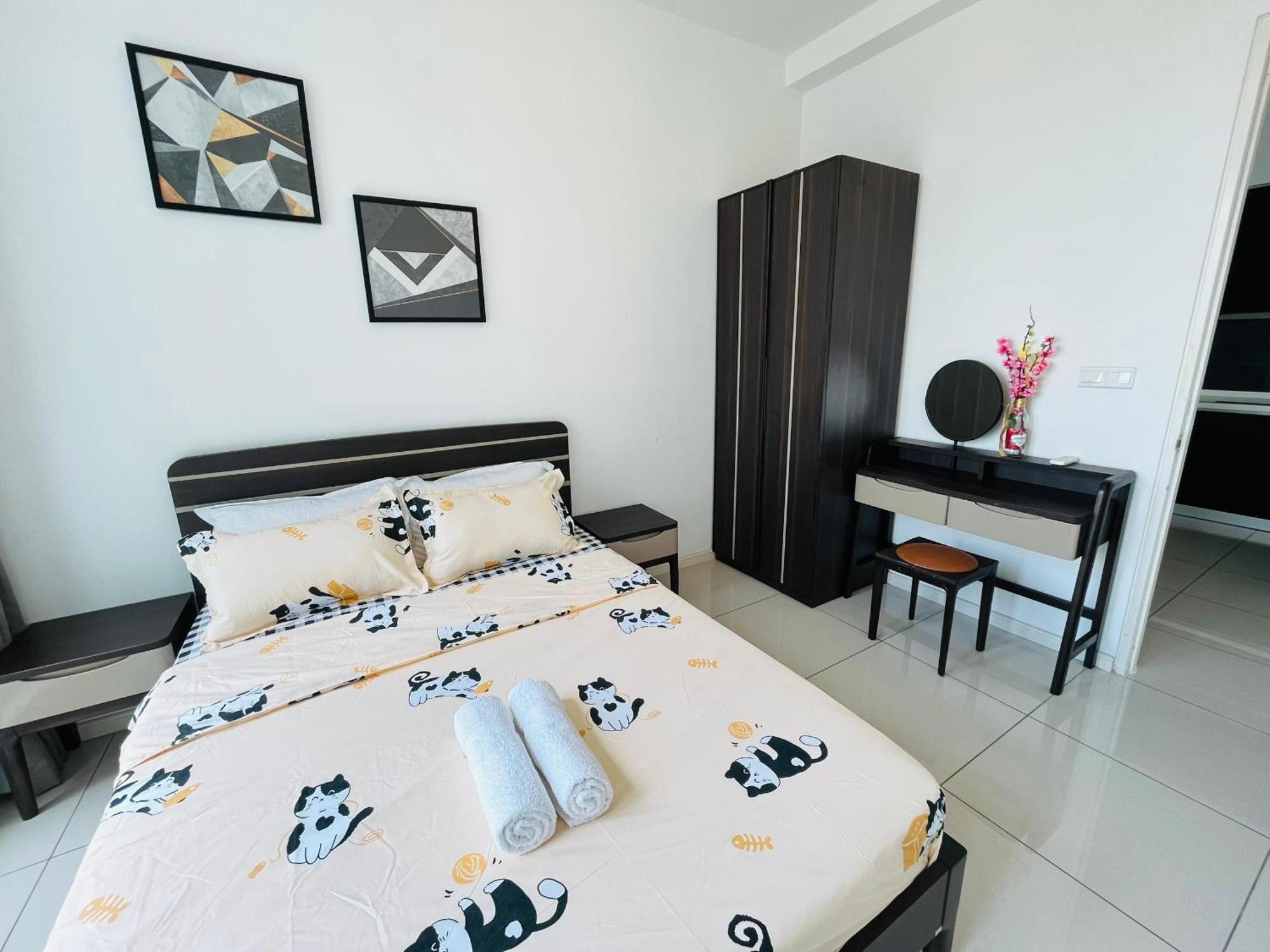 Elysia-near Gleaneagles & Legoland-2rb Warmq Max7pax-waterdispenser Apartment *
