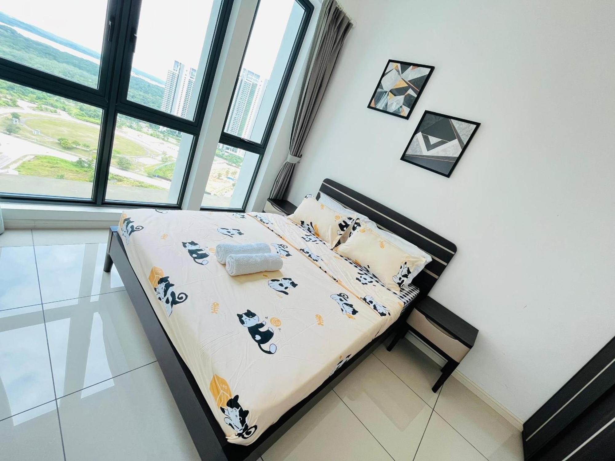 Elysia-near Gleaneagles & Legoland-2rb Warmq Max7pax-waterdispenser Apartment Nusajaya (Iskandar Puteri)